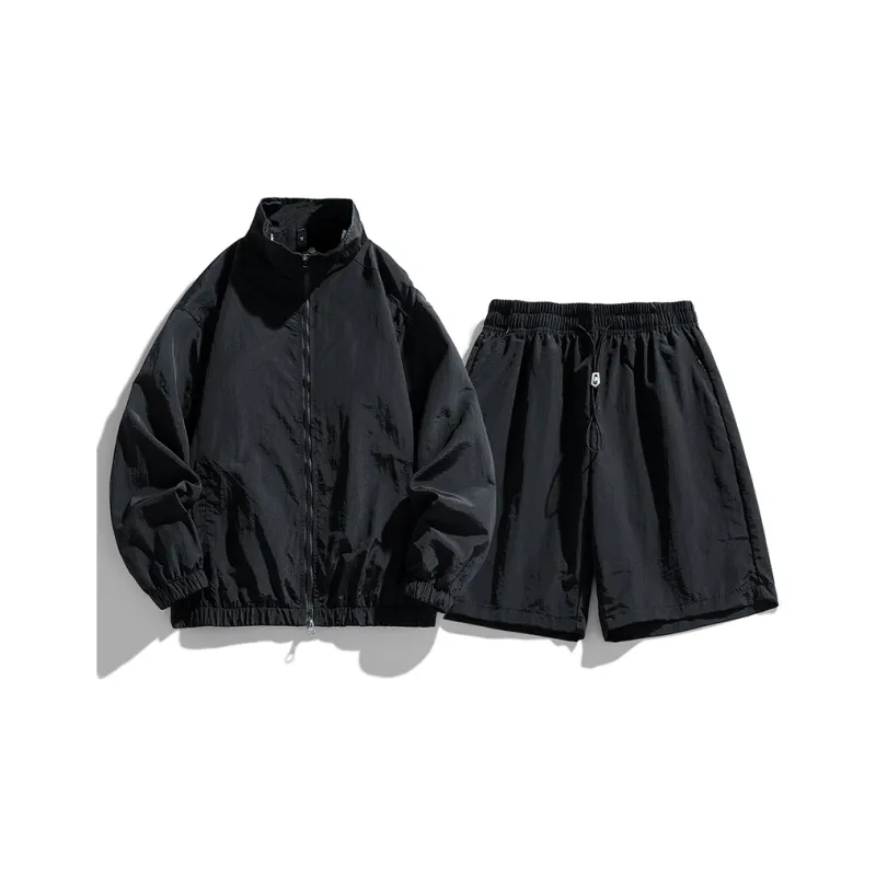 GOOSELIAR Coat, Shorts, Pants Three Piece Set Unisex-47