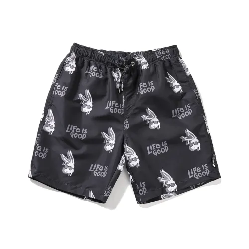 GAILANG Beach Shorts Men's Cartoon Rabbit