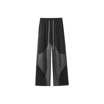 ZWWWZ Casual Pants Unisex Black