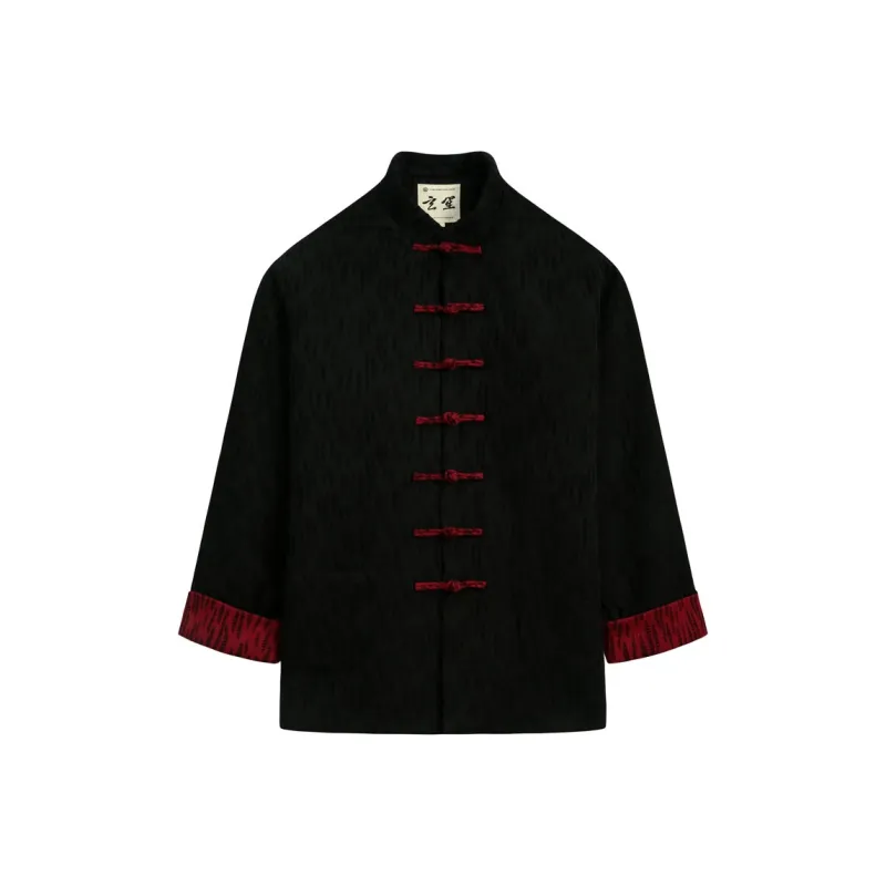 XUANSHENG Puffer Jacket Men's Black-0