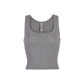 Skims Tank Tops Women's Gray