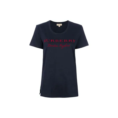 Burberry Regular T Shirt Women's Sea Blue