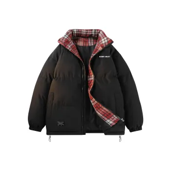 BOBBY ABLEY Puffer Jacket Unisex Dark Purple