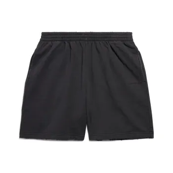 Balenciaga Casual Shorts Men Black