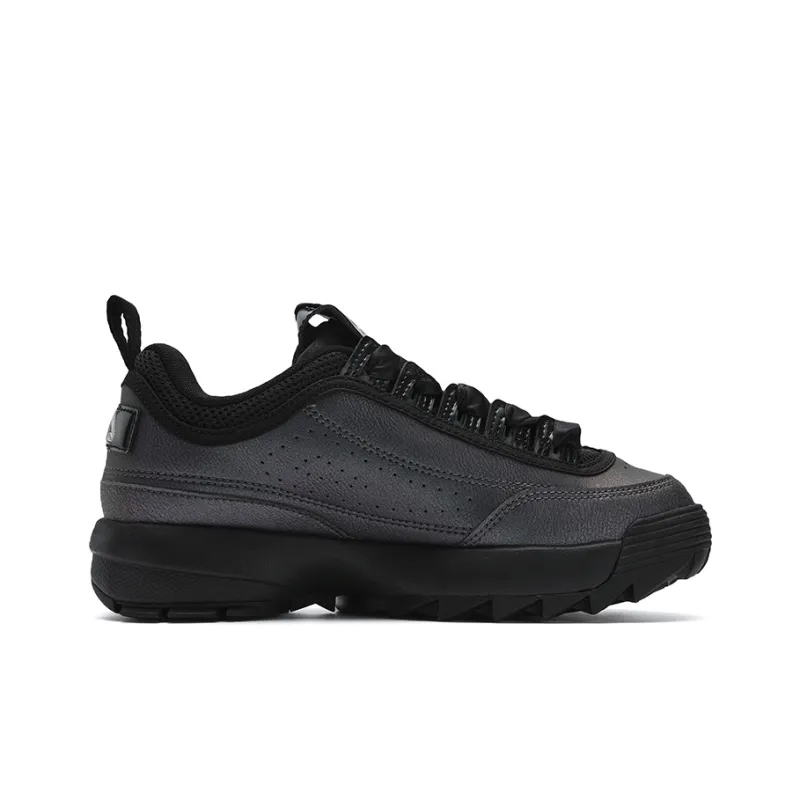 FILA Disruptor 2 Anti Slip Wear Resistant Low Top Casual Shoes Women's Black-1