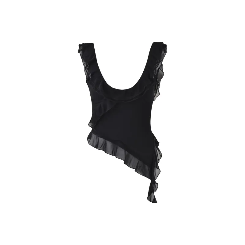 Tiger Mist Tank Tops Women's Black-0
