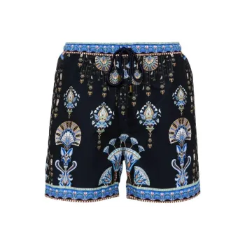 Camilla Under Scarab Skies Swim Shorts