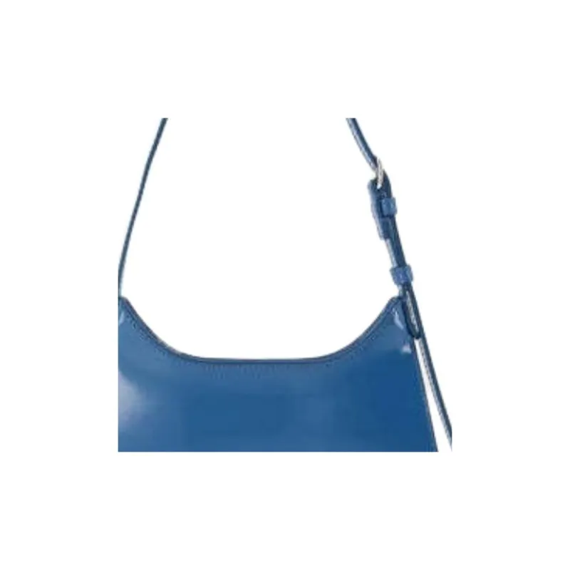 Acne Studios Platt Series Calfskin Shoulder Bag Extra Mini Women's Denim Blue-3
