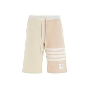 THOM BROWNE Sports Shorts Men Yellow