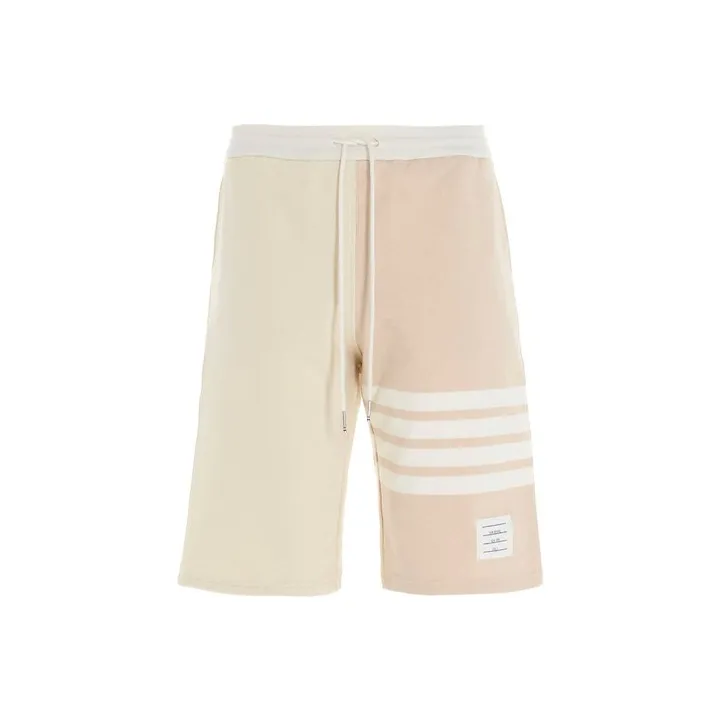 THOM BROWNE Sports Shorts Men Yellow-0