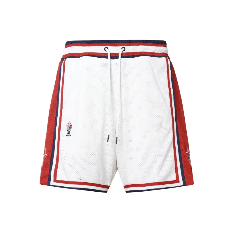 Jordan x Trophy Room Basketball Shorts Unisex White-0