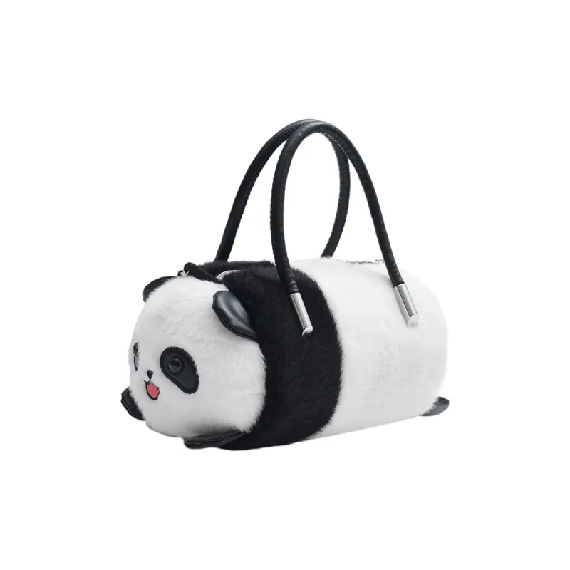 Yalu Velour Handbag Women's Multicolor-3