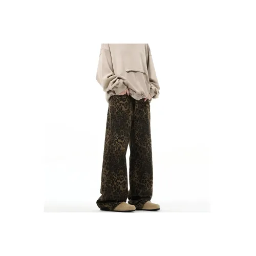 Icicofficial Denim Jacket Womens Leopard Print Denim Outfit