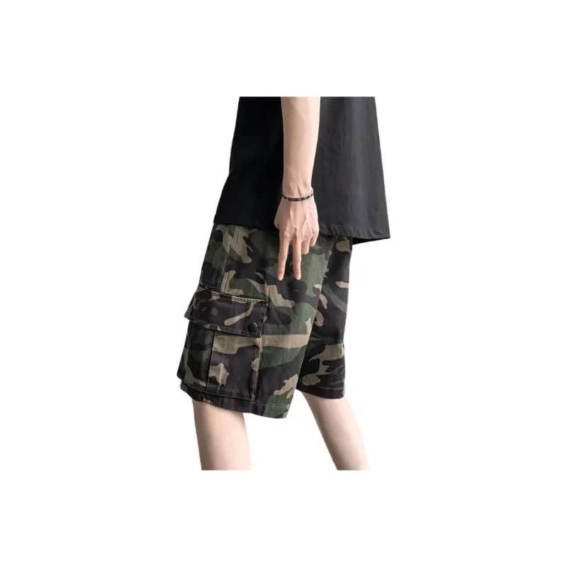 UNthemed Cargo Shorts Unisex Camouflage-0