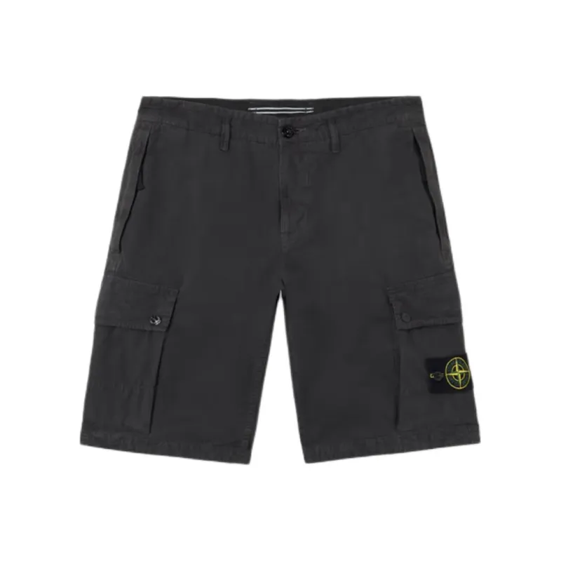 STONE ISLAND Compass Patch Bermuda Shorts-0