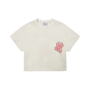MLB T Shirt Women's Ivory White