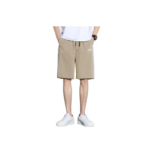 Tonlion Casual grey striped Men's Khaki