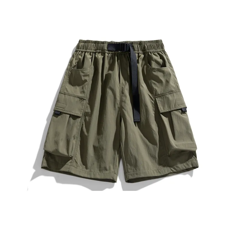 PUCCA Casual Shorts Unisex Apricot-10