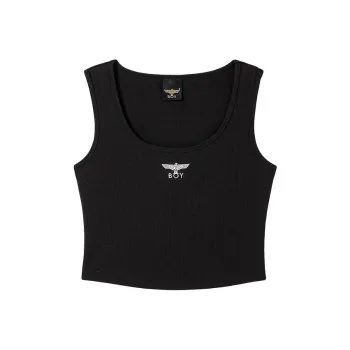 Boy London Tank Tops Women's Black