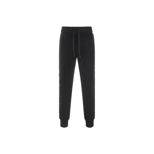 Stripe Splice Baggy Jeans