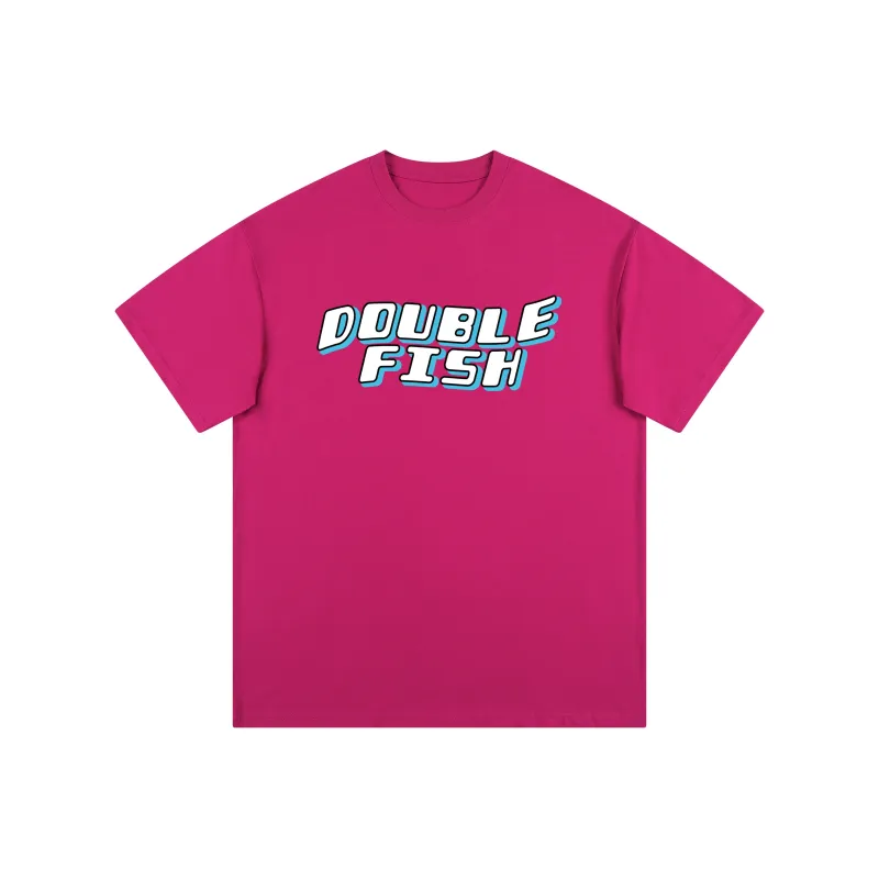 DOUBLEFISH Short Sleeved T Shirts Unisex-12