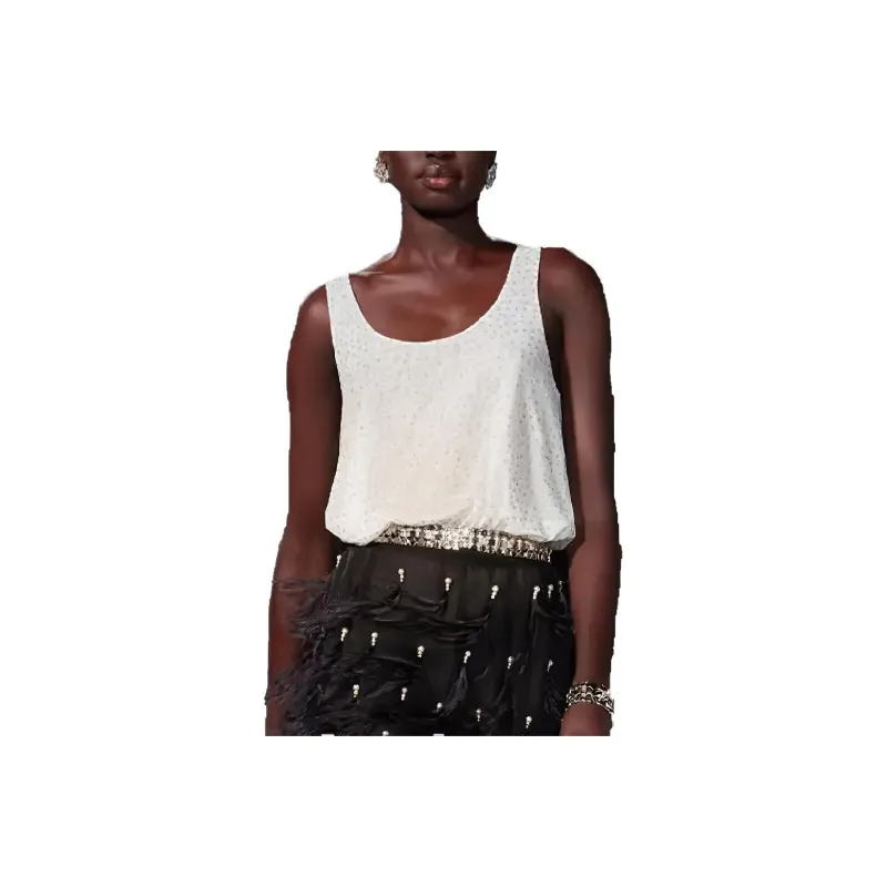 CHANEL SS24 24C Tank Top Women's White-0