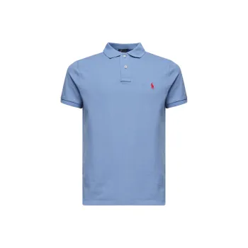 Ralph Lauren Logo Embroidered Straight Hem Polo Shirt
