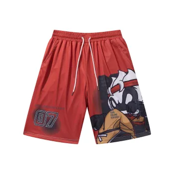 FireMonkey Basketball Shorts Unisex Red