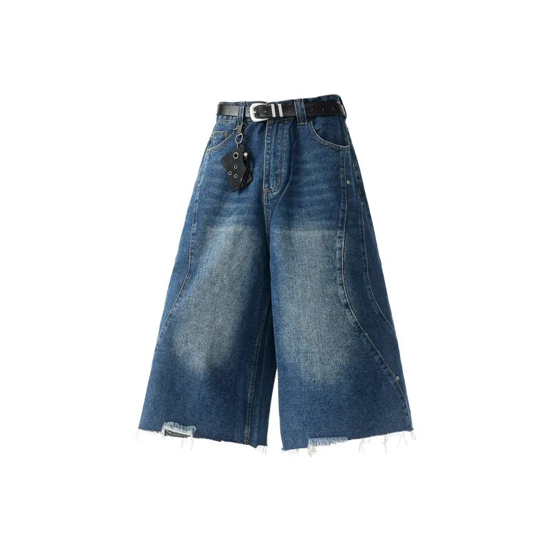 JUNGLE PANDA Denim Shorts Unisex-7