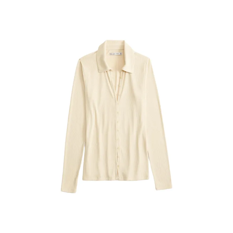 Abercrombie＆Fitch T Shirt Women's Yellow-0