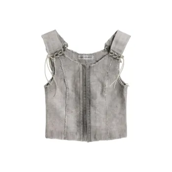 OUR LEGACY Unfinished effect Sleveless Top