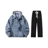 Blue Denim+Black