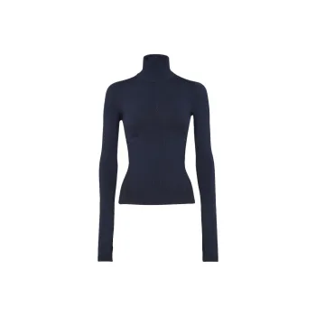 FENDI High-Neck Ribbed-Knit Ski Jumper