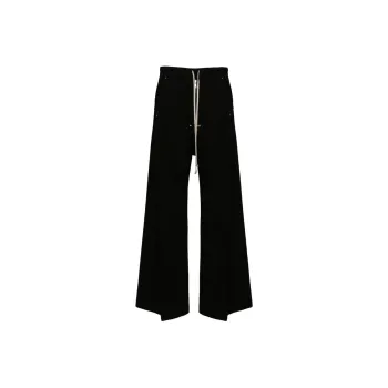 RICK OWENS Geth Belas Drawstring Wide Trousers