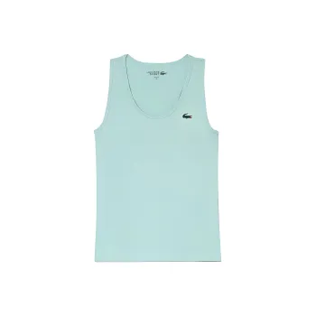 LACOSTE Tank Tops Women's Mint Green