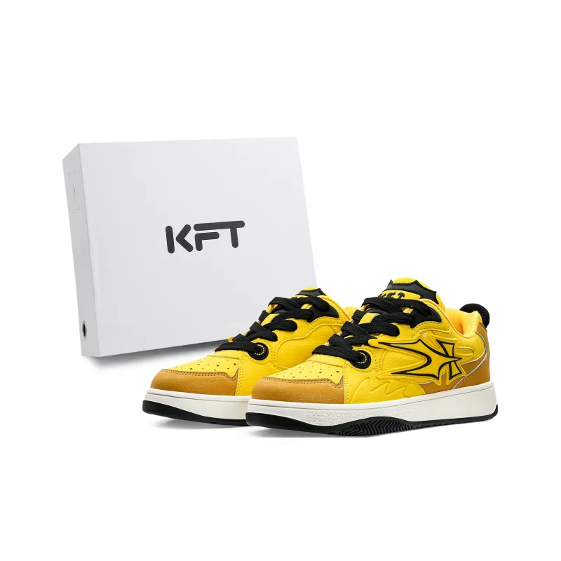 KFT The City Of The Future Anti Slip Wear Resistant Low Top Skateboard Shoes Unisex-0