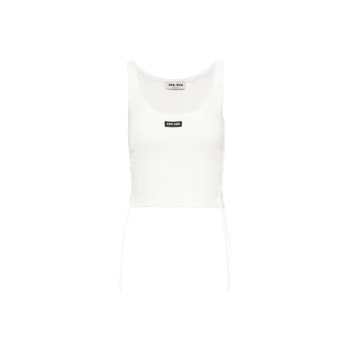 MIU MIU SS23 Tank Tops Women's White