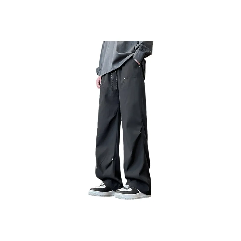 Ang2 Stu Casual Pants Unisex Black-0