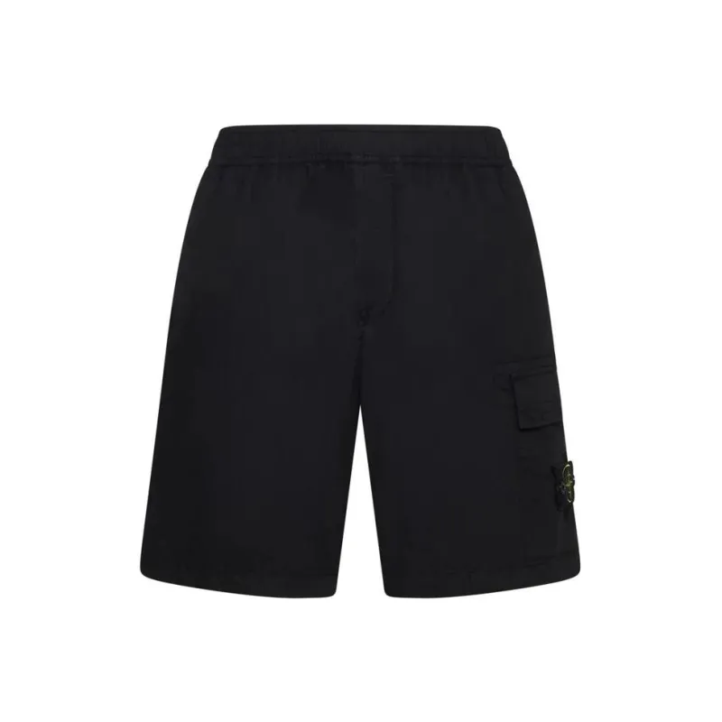 STONE ISLAND Compass badge Track Shorts-0