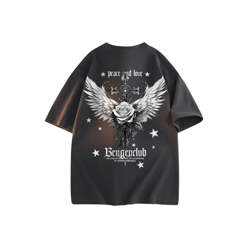 BENGEN T Shirts Unisex-10