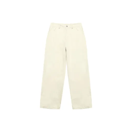 Makemore Casual Pants Men's Apricot White