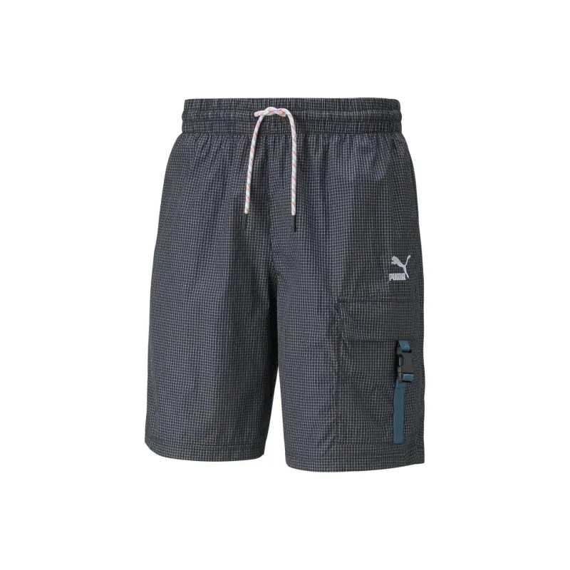 PUMA HC Cargo Casual Shorts Men Black-0