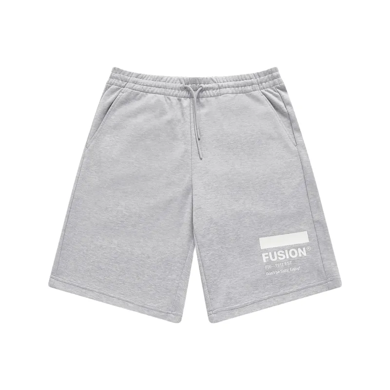 FILA FUSION CROSS OVER Casual Shorts Men Light Gray-0