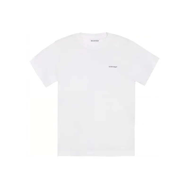 Balenciaga T Shirt Women's White Loose Fit-0