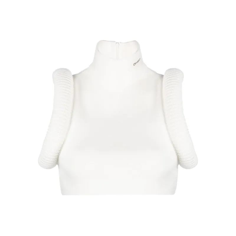 OFF-WHITE Tubular Crop Top-0