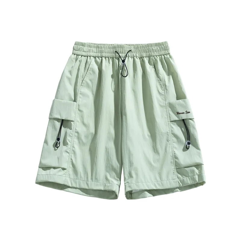 Warrior Huichao Riding The Wind Collection Cargo Shorts Unisex-20