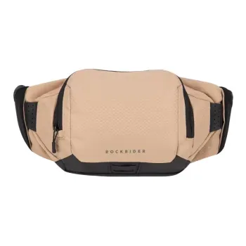 DECATHLON Polyester One Shoulder Crossbody Fanny Pack Unisex Beige