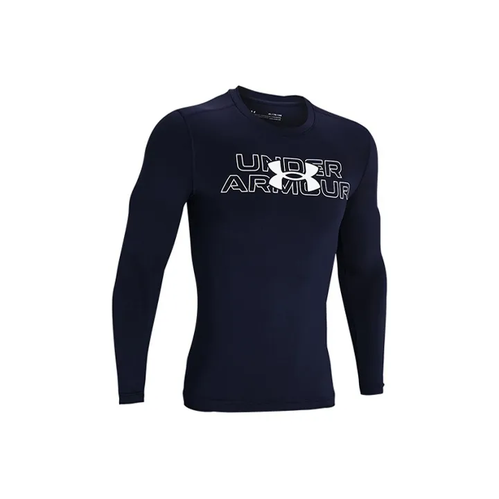 Under Armour Fitness Clothing Men Navy Blue-0