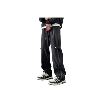 Find Yourself Casual Pants Unisex Black
