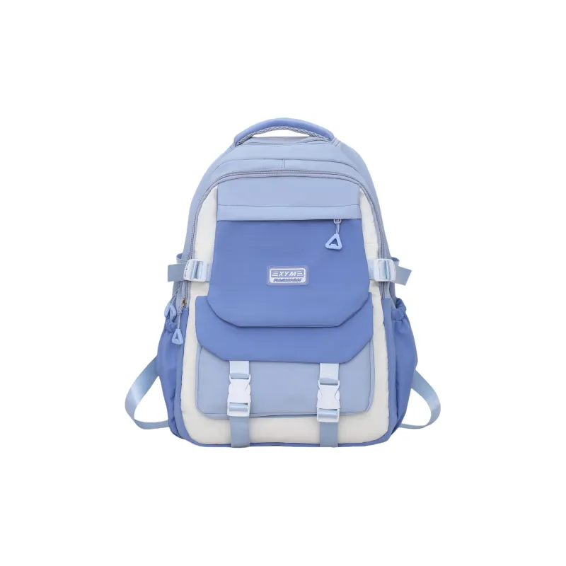GEERDUN Nylon Backpack Unisex Black/Khaki/Green/Blue/Pink-9